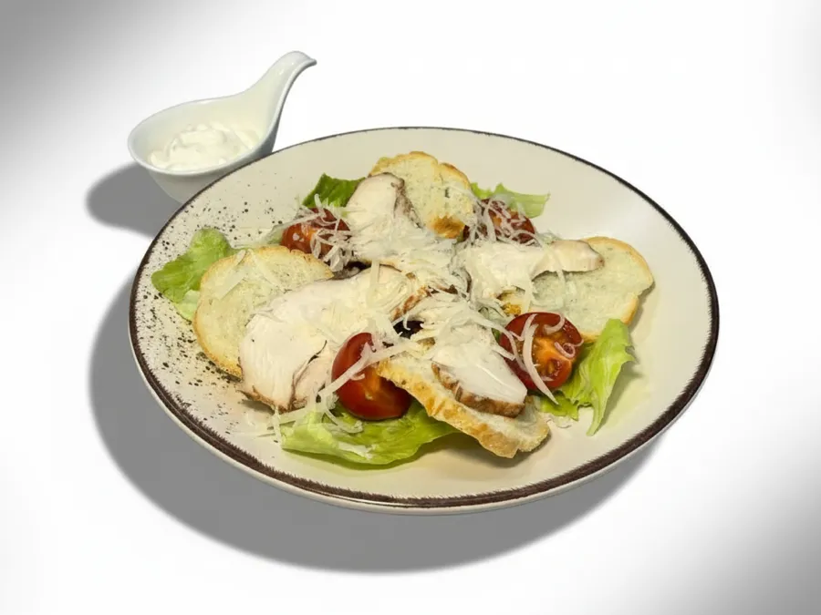 Салат "Цезарь" с курицей