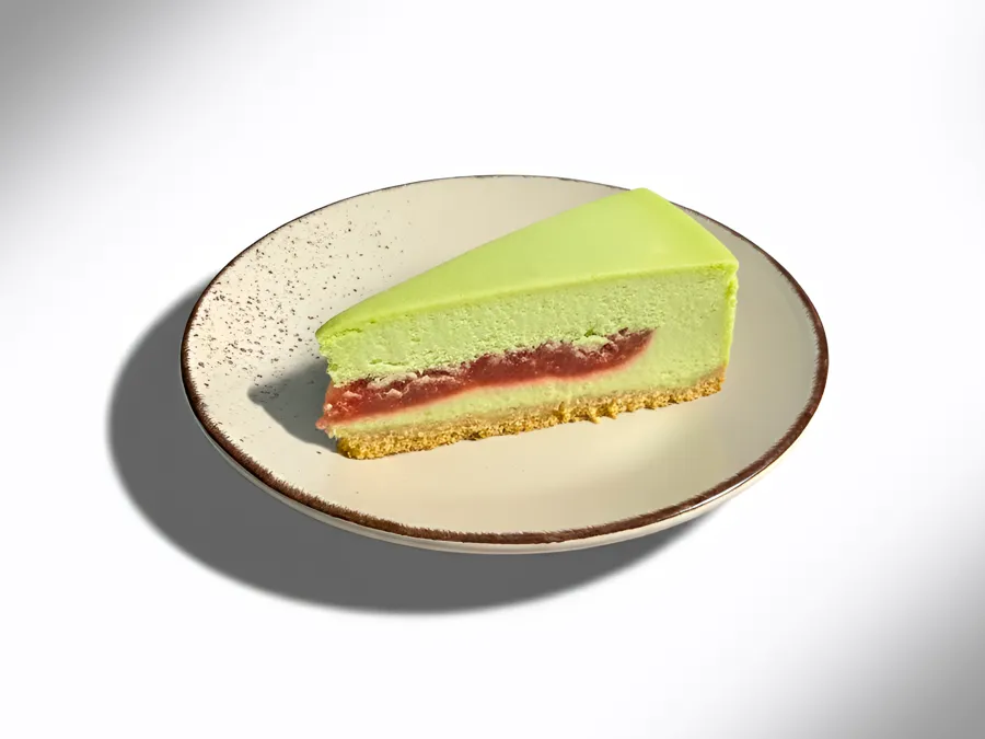 Чизкейк Фисташка-Малина