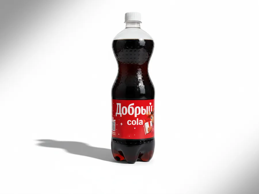 Напиток сильногаз. "Добрый кола" [AT]