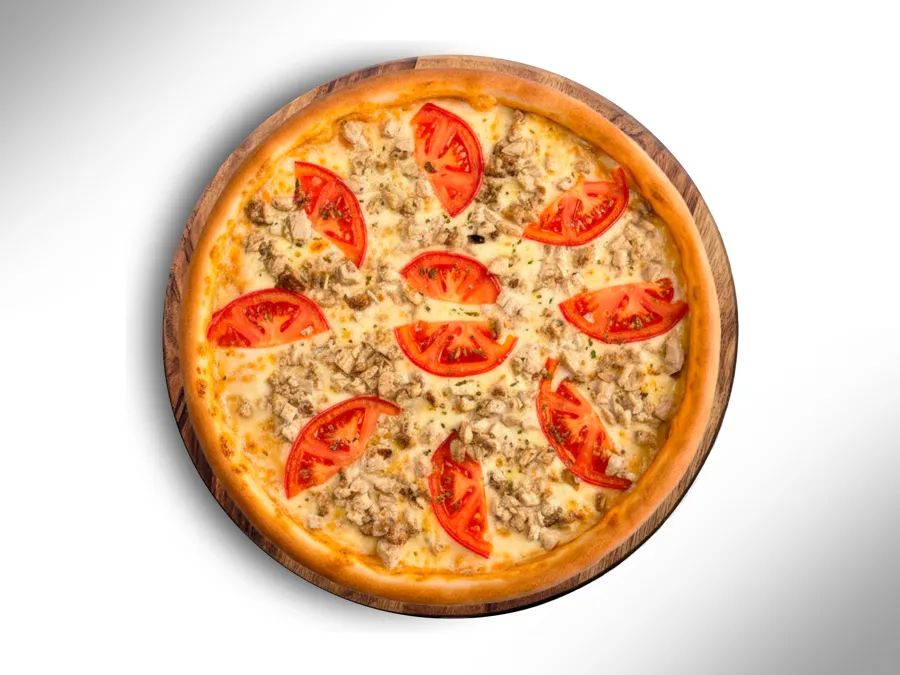 Пицца "Сырный цыпленок"